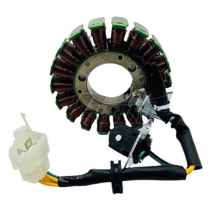 Поддержка легкой езды Youyou UU125T UY125T Сборка статора катушки Магнето 18 полюсная катушка