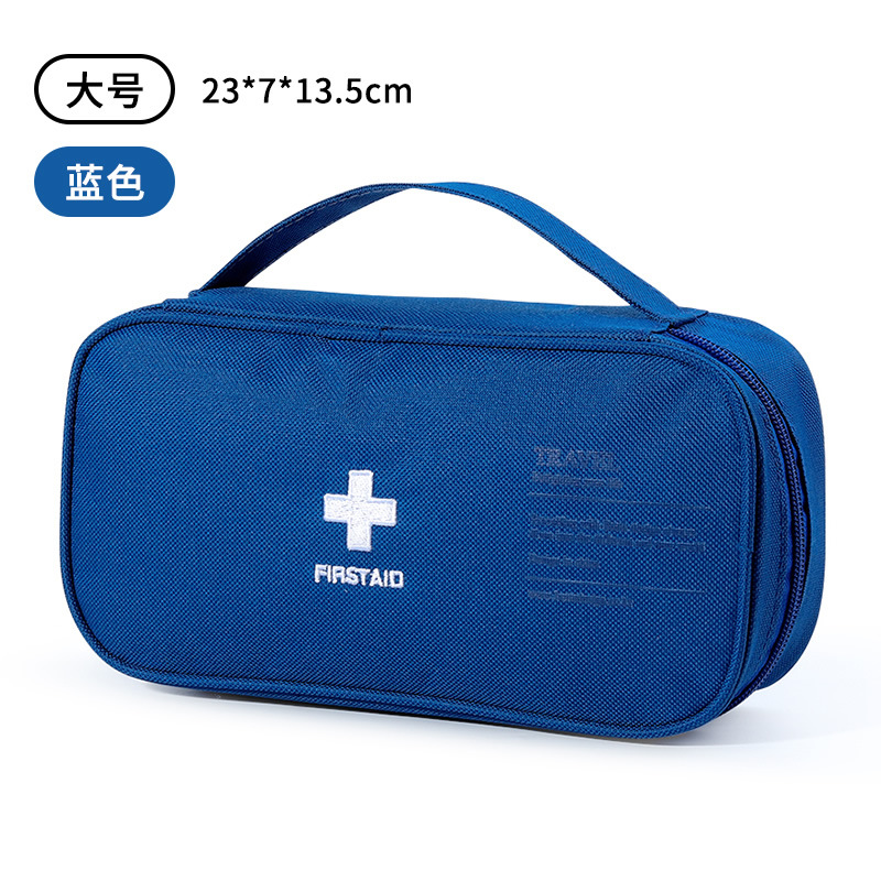 Bolsa portátil para guardar medicamentos, botiquín de primeros auxilios, caja de medicamentos, kit de salud escolar para prevención de epidemias, almacenamiento de viaje