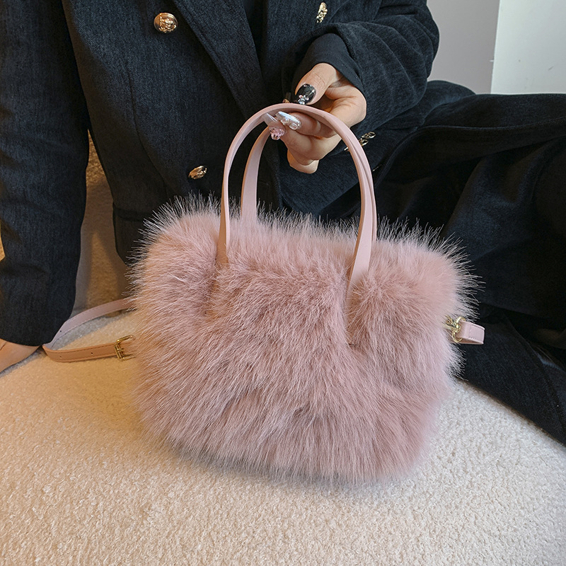 Demi-season shoulder bag
