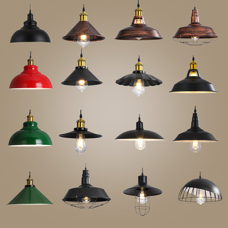 跨境专供工业风吊灯餐厅咖啡厅卧室客厅店铺酒店房间床头