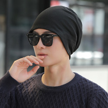 堆堆帽子秋冬男女休闲运动包头帽防风防寒保暖头巾封顶睡帽套头帽