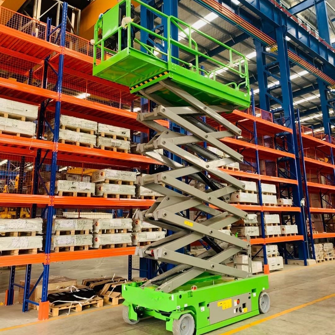 现货全自动行走移动剪叉式升降机电动液压升降平台登高空作业车