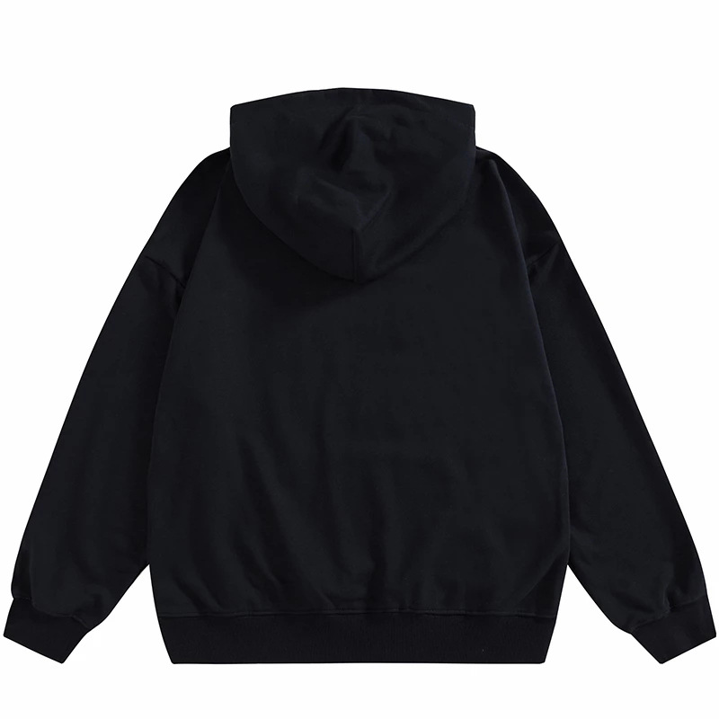 Title 2, New Plush Loose Long-sleeved Hoodie Solid Color...