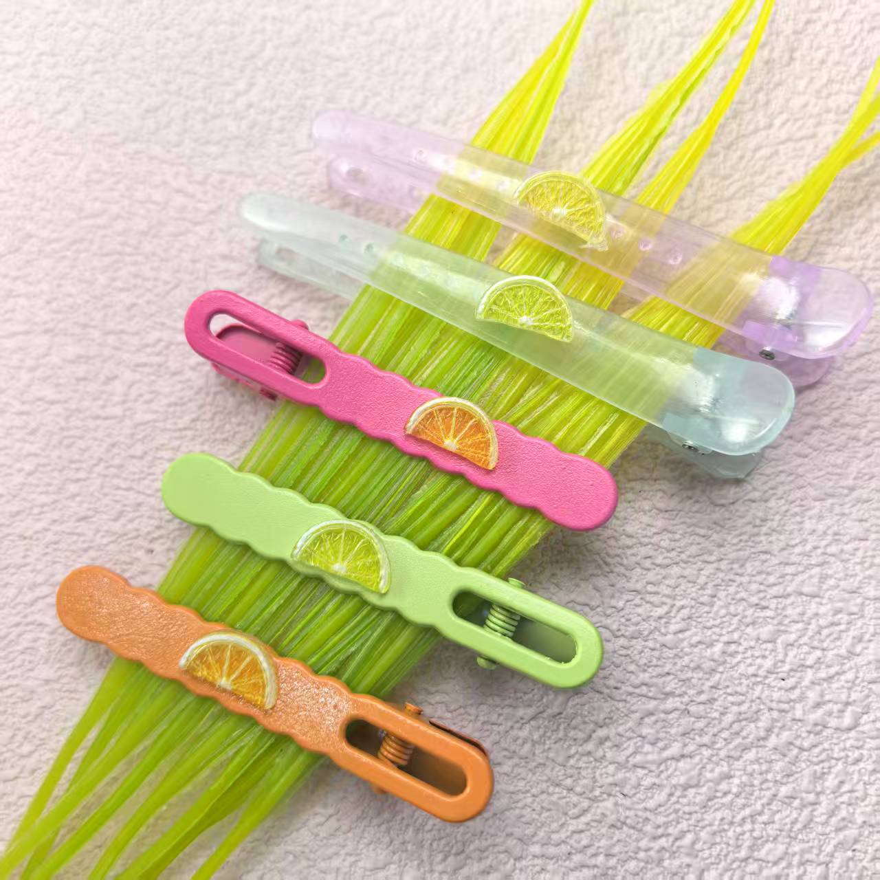 柠檬切片树脂diy手工发夹发饰礼品文具玩具配件材料_11.j