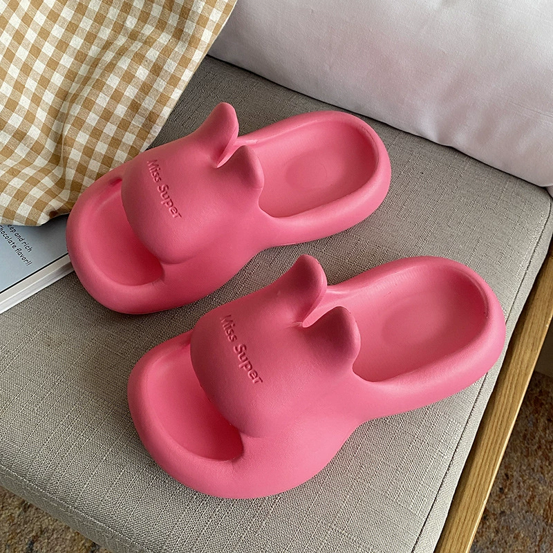 Summer rabbit, cute beach universal slippers, beach style