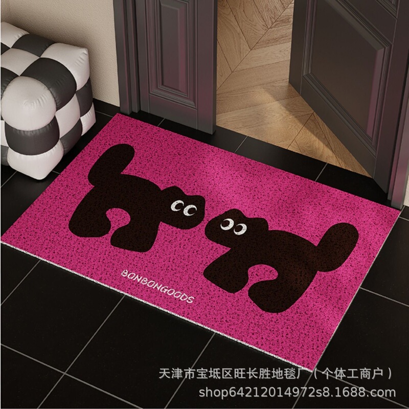 Silk Loop Bathroom Floor Mats That Are Dirt-Resistant, Wear-Resistant, Easy to Maintain, Fun and Cute Cartoon-Themed, Can Be Wholesaled and Shipped on Behalf of Others Silk Loop Bathroom Floor Mats That Are Dirt-Resistant, Wear-Resistant, Easy to Maintain, Fun and Cute Cartoon-Themed, Can Be Wholesaled and Shipped on Behalf of Others