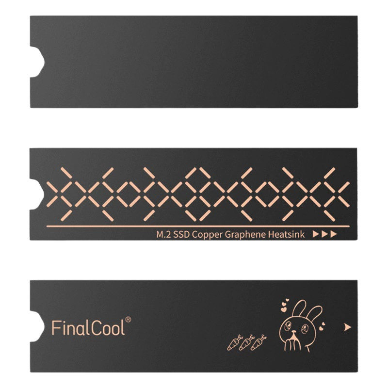 Холодный M.2 2280 Твердотельный накопитель NVMe SSD жесткий диск графен медная фольга теплоотвод тонкий и легкий теплопроводный диск