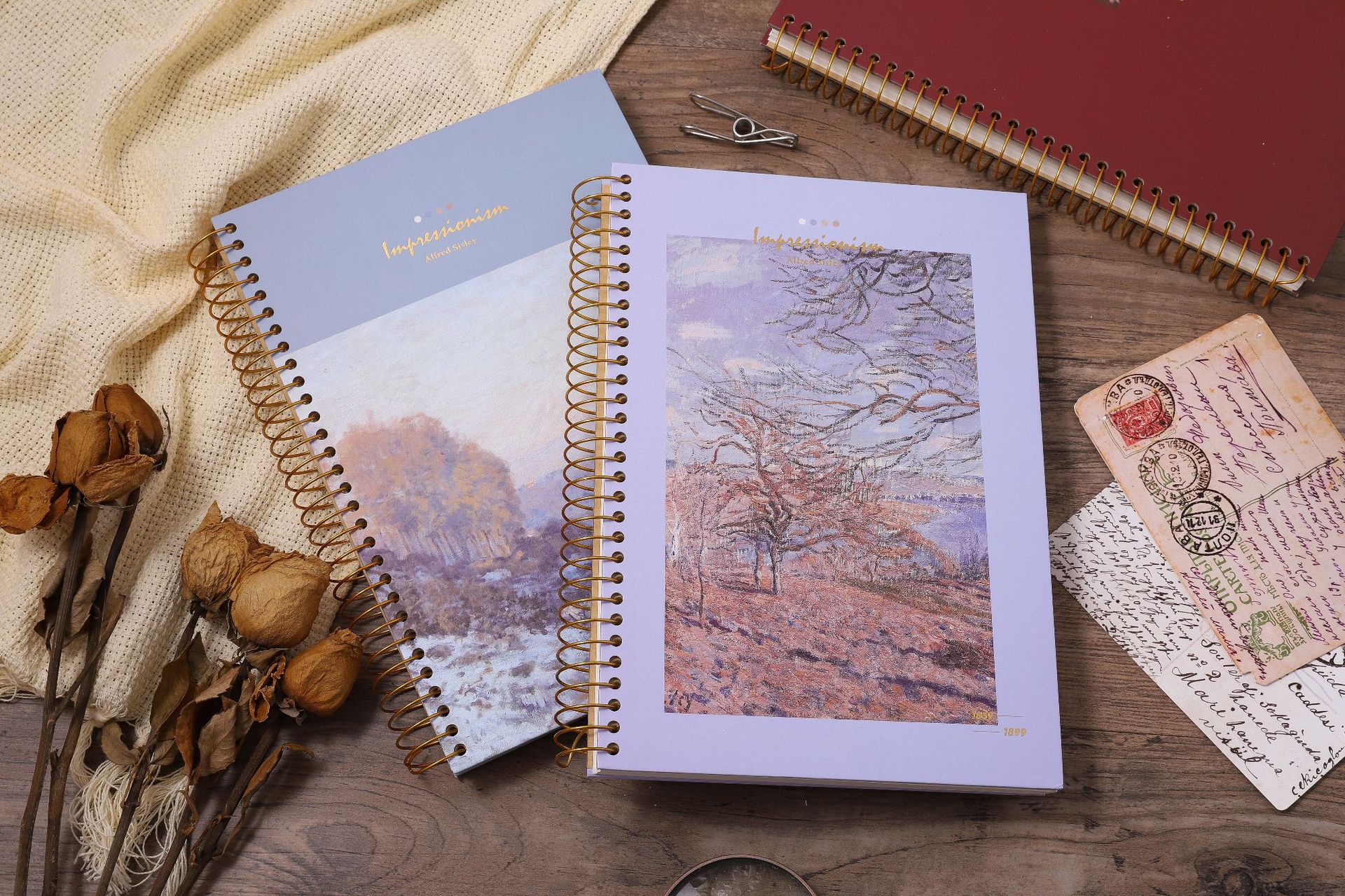 5347     16K横线线圈本（海岸小镇的傍晚）  (9