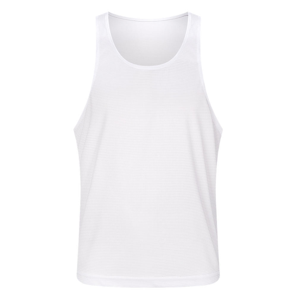 Ropa de fitness chaleco de hombre running tracksuit maratón entrenamiento deportivo hielo equipo de secado rápido de verano