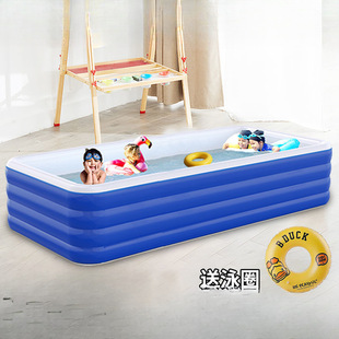 Children's Inflatable Swimming Pool Household Adult Oversized Family Baby Swimming Bucket Thickened Bath Pool Baby Pool