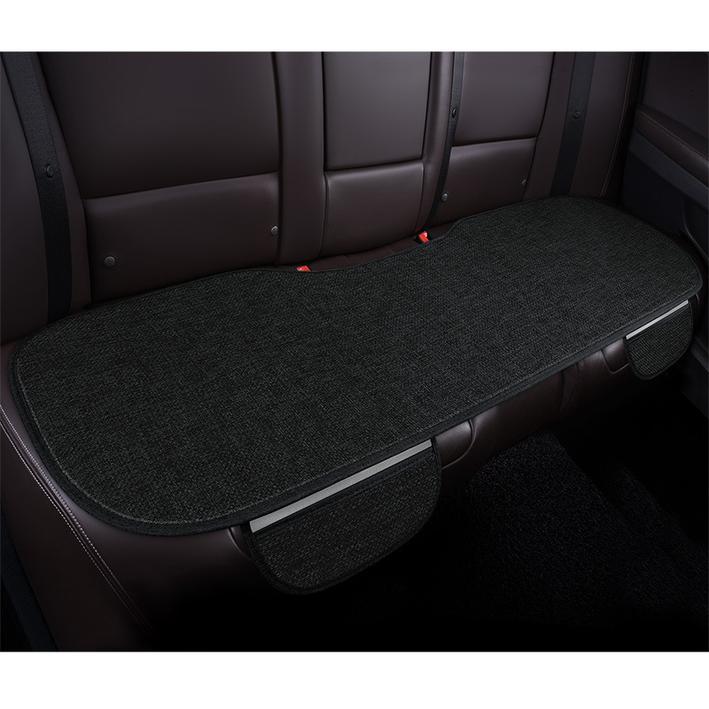 Seat cushion, seat cover: Universal Car Seat Cushion - black-rear-row