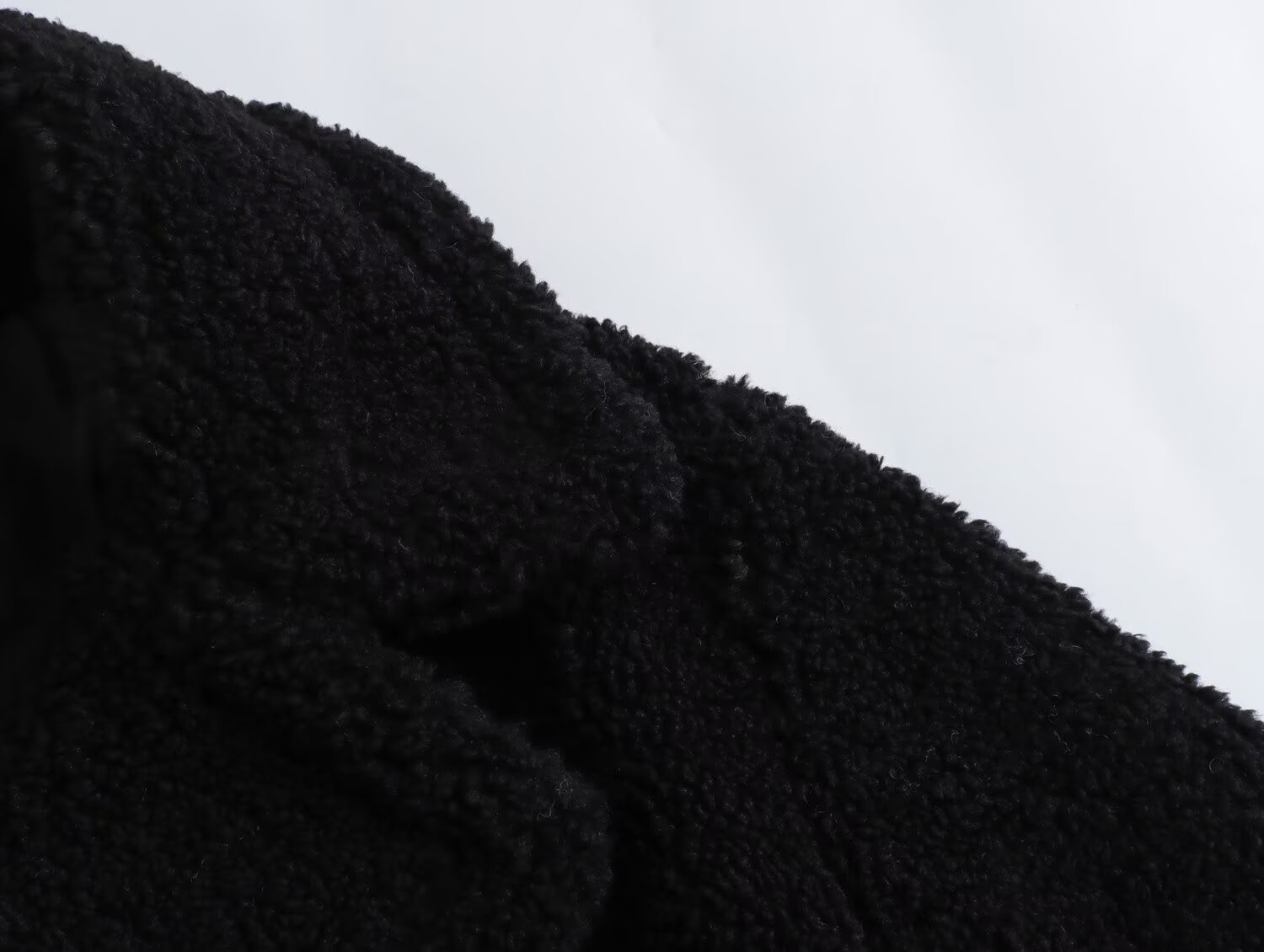 Kadın giyim 2024 sonbahar/kış yeni sokak modası polar uzun ceket ceket_voghion.com