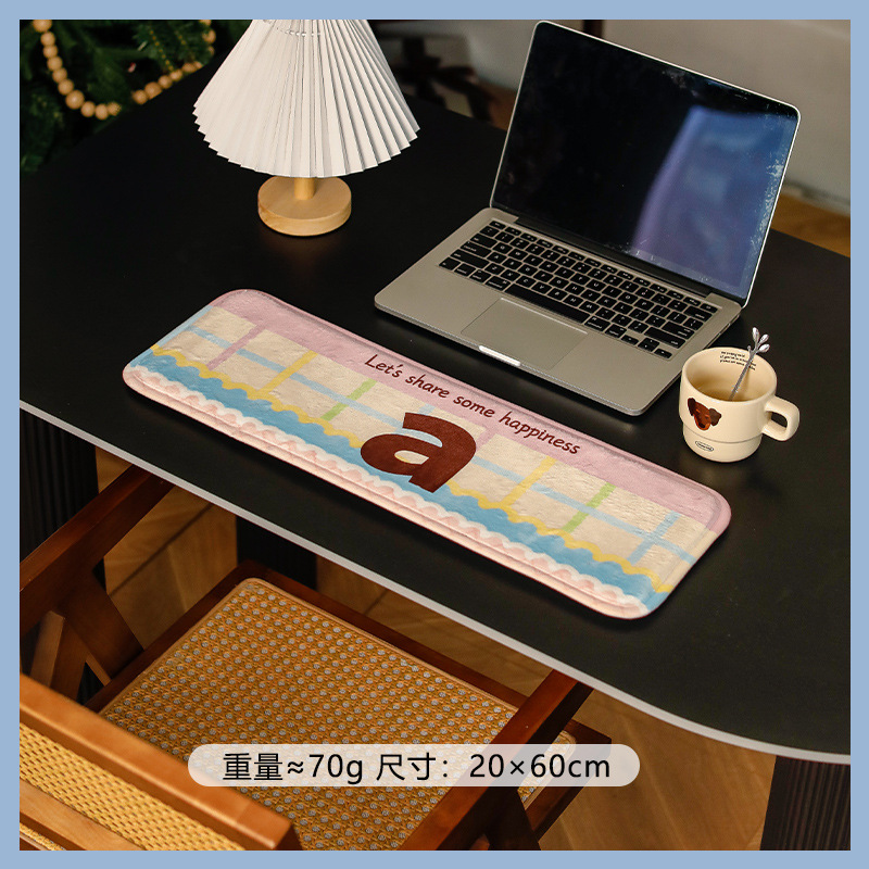 Бежевые плетеные фланелевые маленькие налокотники