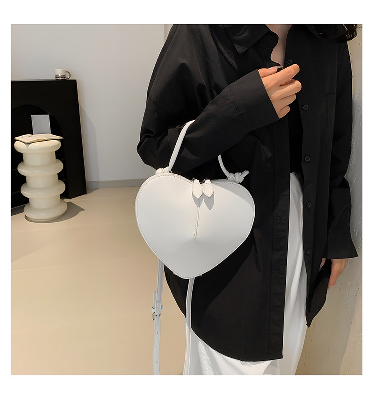 Borsa a tracolla da sera a forma di cuore design lussuoso donna_voghion.com
