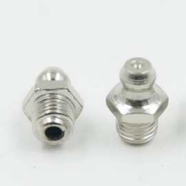 厂家直销不锈钢直油嘴m6*1黄油嘴