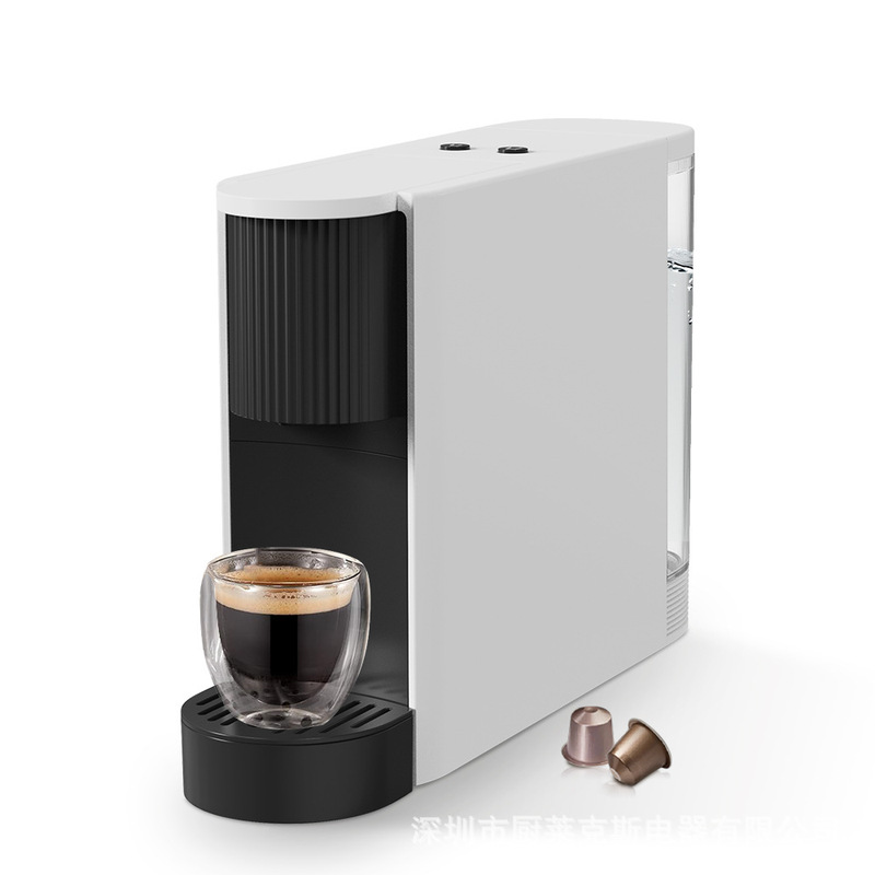 Manufacturer Cross-Border Direct Supply Italian Espresso Capsule Coffee Machine for Home Fully Automatic Office Small European and American Regulations