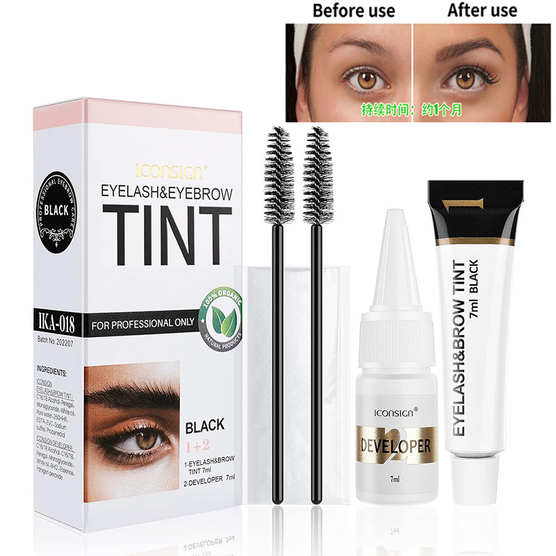 Eyebrow dye for eyelashes for eyebrows