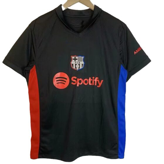 24-25 season Barcelona home and away jersey No. 19 Yamal Levangavi short-sleeved football suit adult single shirt