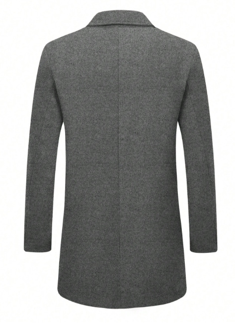 Wollen herenjas trenchcoat voor herfst en winter_voghion.com
