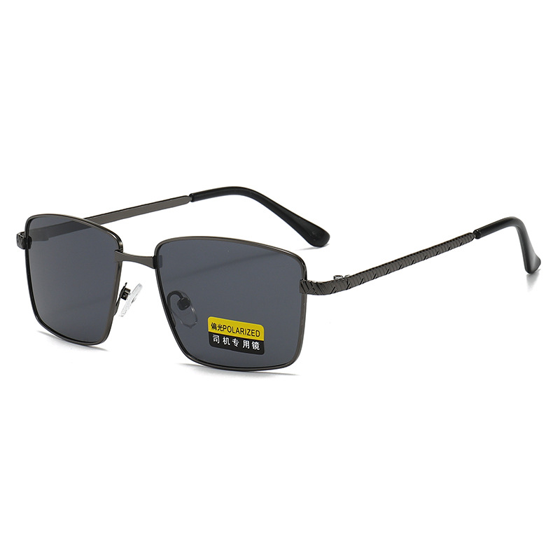 Gun gray frame polarized gray