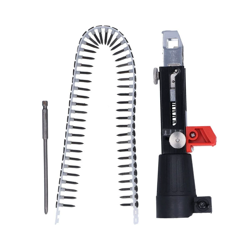 Цепной пистолет для гвоздей Электрический дрель пистолет для гвоздей цепь с головкой винтового пистолета деревообрабатывающий гипсокартонный пистолет автоматический пистолет для гвоздей