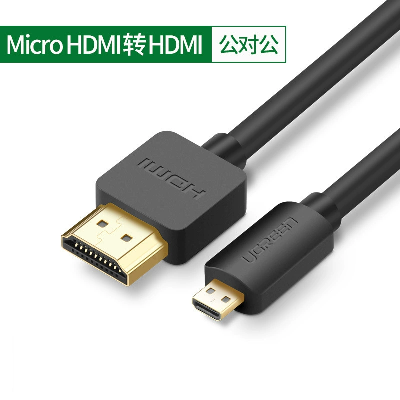 Green Union Micro HDMI to HDMI кабель планшет камера