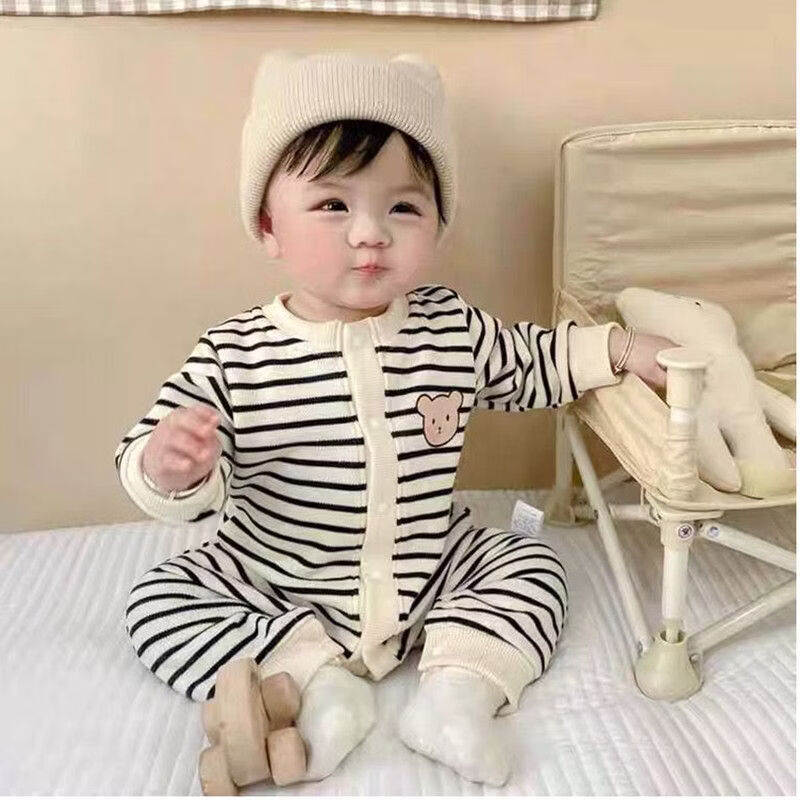 106059819@qq.com Abbigliamento per neonati, tutina per neonato, super carina per festeggiare un mese e 100 giorni, tuta da esterno per la primavera e_voghion.com