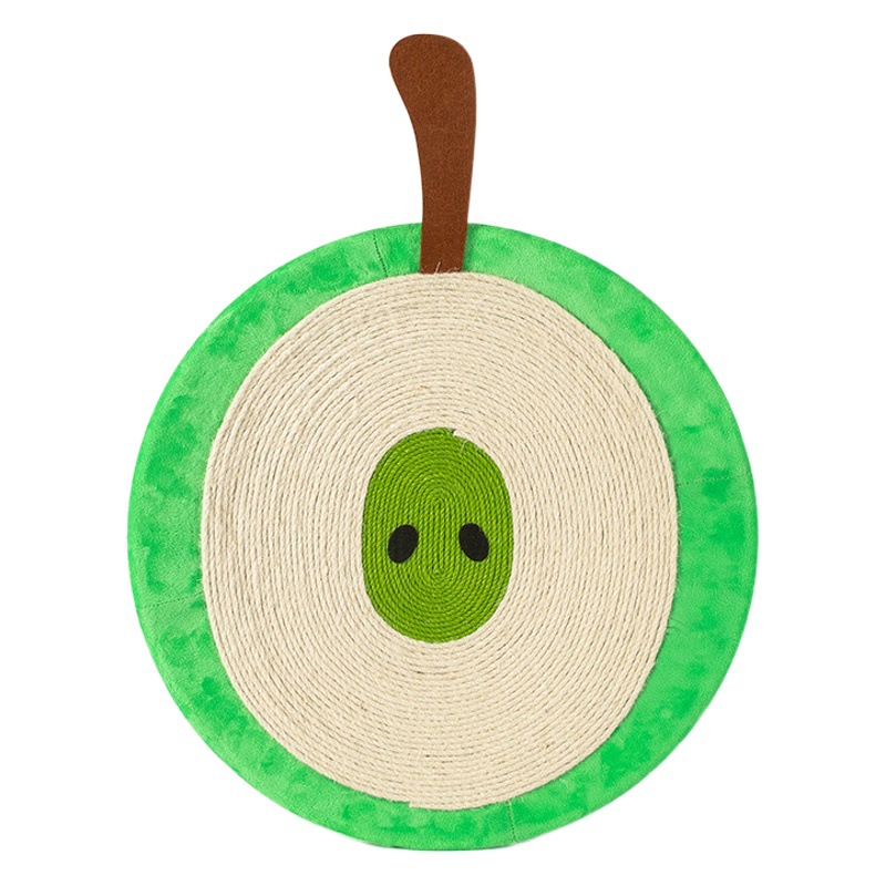 Sisal gato tablero del rasguño nido redondo resistente al desgaste no caspa gato garra tablero gato nido integrado gran garra de gato juguete de molienda al por mayor