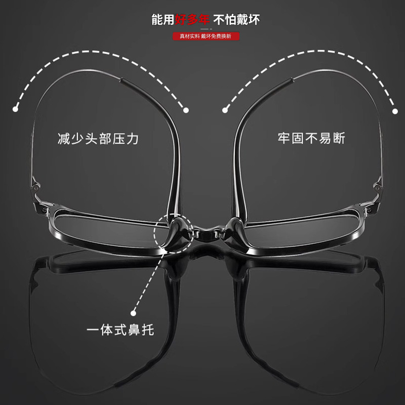 新型老眼鏡男性専用hdブルーレイ防止老花101超軽量tr90老人は若くて品質が良い|undefined