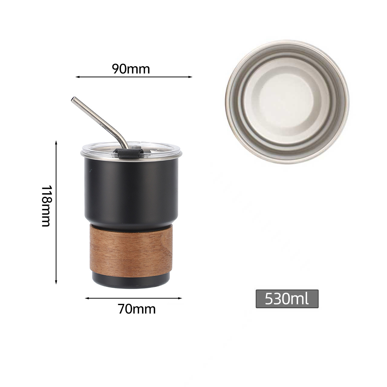 304 acero inoxidable paso taza de café de una sola capa rizado taza de agua portátil al aire libre acampando taza de cerveza de picnic