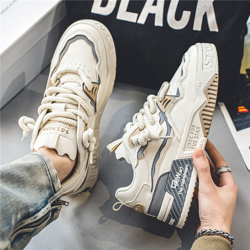 Herren Sommer 2025 Neue höhenverstärkende Sneakers Nische Casual Vielseitige Sport Trendy Schuhe für Männer_voghion.com