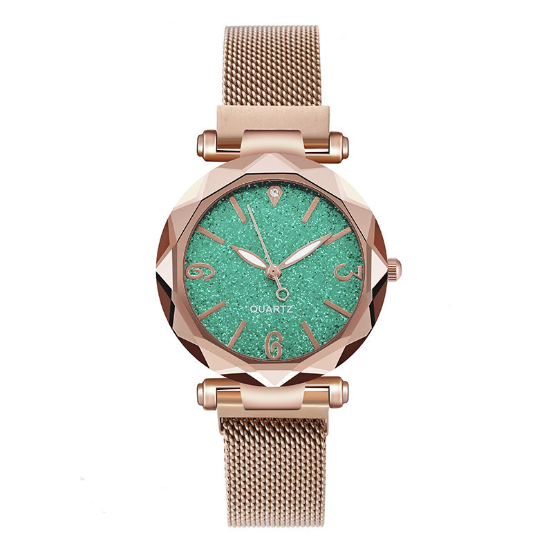 Gypsophila Watch Starry Watch Women's Quartz Watch Lazy Magnet Strap Iron Watches_voghion.com