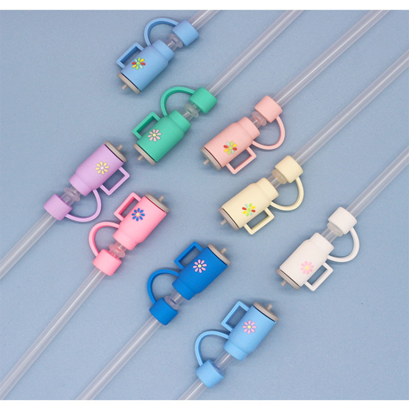 En stock nuevo 10mm tapa de paja Stanley Cup universal cubierta de polvo de paja tapón de paja transfronteriza caliente