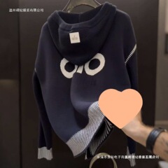 2025年专柜同款百搭时尚卫衣秋冬新款时尚潮流连帽衫外套现货欧美