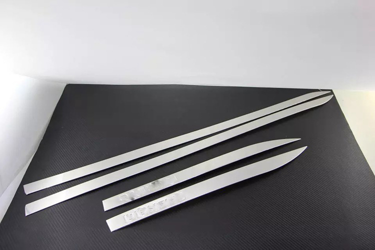 19 Qashqai door side strip body trim modification suitable for Nissan 16 Qashqai car door anti-scratch anti-collision decorative sequins M