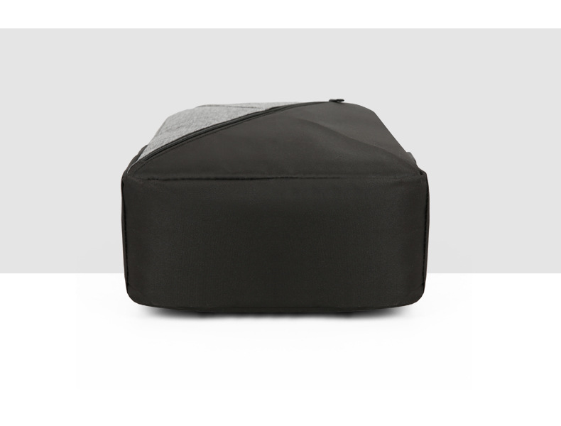 New simple and individual color-blocked backpack, large-capacity fashionable and trendy backpack, business commuting, student computer schoolbag undefined
