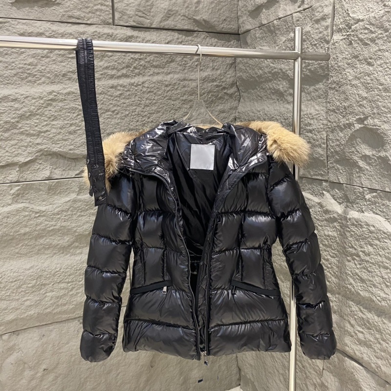 毒家现货正确版本M家女士新款爆款狐狸毛领羽绒服外套八个配色全|undefined
