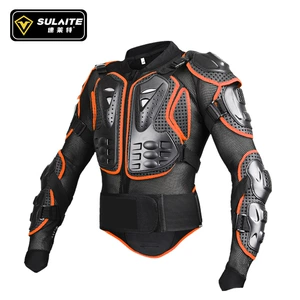 Sulaite Dirty Bike Ktm Orange Protective Armor Motorcycle Hard Shell Equipment Mx Riding Armor Protective Gear