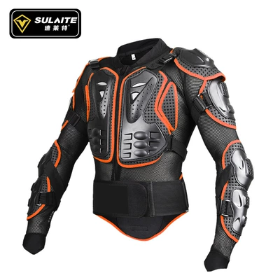Sulaite Dirty Bike Ktm Orange Protective Armor Motorcycle Hard Shell Equipment Mx Riding Armor Protective Gear