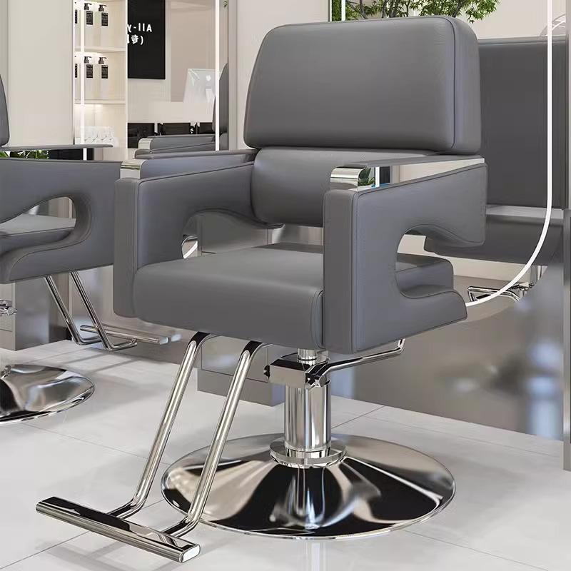 Red famosa nueva silla de peluquería silla de salón de peluquería especial elevación giratoria de moda corte de cabello asiento de permeación image 18