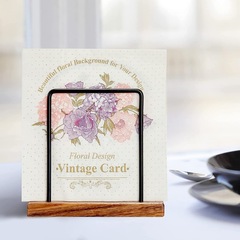 家庭用鉄芸ティッシュ棚デスクトップ木製収納ペーパータオル台座立式レストランナプキン棚シンプル収納棚