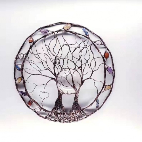 Circle of Life-Metal Tree Wall Art Decor