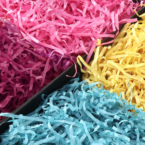 Low-cost French straw pulp paper manufacturer offers bulk wholesale by kilogram for fruit gift box and candy box fillers.
