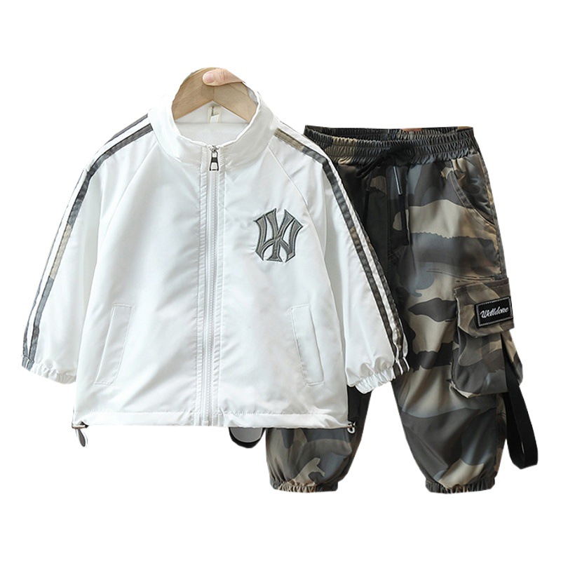 Traje Deportivo para Niños 1090, Conjunto de Primavera y Otoño 2026, Nuevo Estilo para Niños Pequeños, Moderno y Elegante, Moda Otoñal