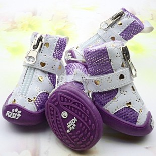 Mesh breathable pet shoes dog shoes puppy teddy bear dog shoes non-slip bottom KBL1035
