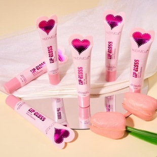 Cross-border Lip Balm Moisturizing Hydrating Moisturizing Exfoliating Lip Oil Doodle Lip Oil Foreign Trade Belt Trial Pack