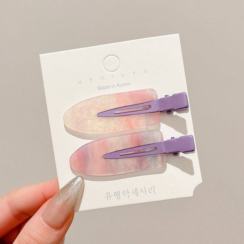 1# purple 2 pieces-6.5cm