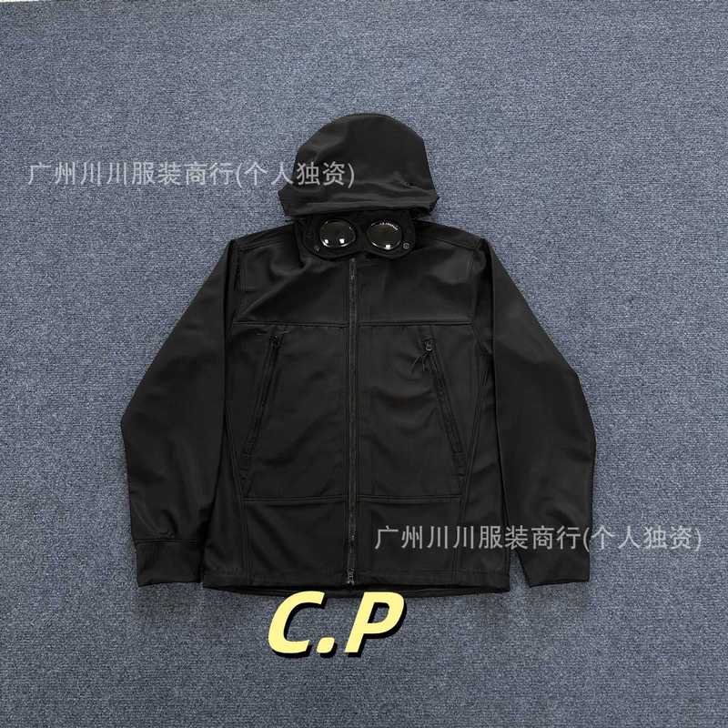 CP秋冬季软壳冲锋衣company男女款户外情侣ins夹克外套登山服连帽|undefined