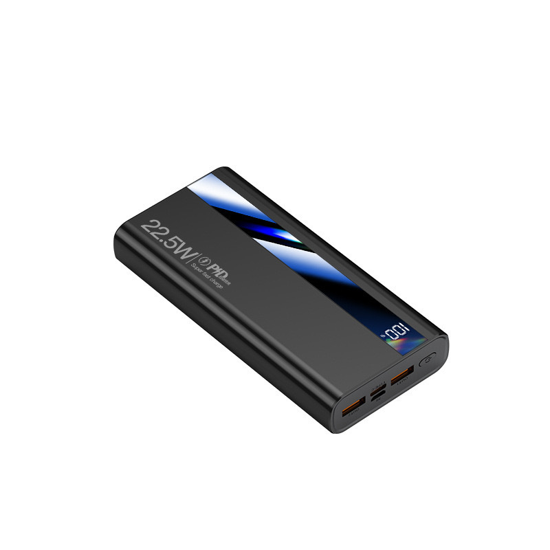 30000 mah - black