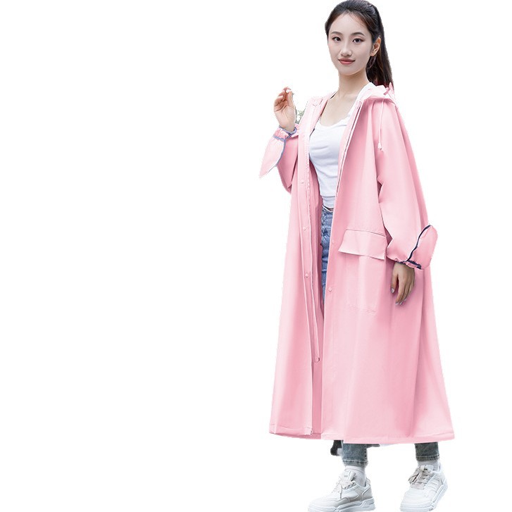 [Zhengyu] impermeable extendida de protección de cuerpo completo al aire libre de viaje portátil coche eléctrico batería coche poncho impermeable image 6